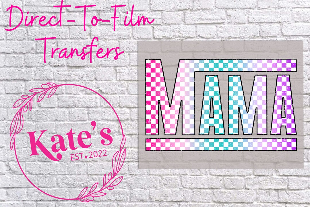 Ready to Press DTF Transfer | Color Mama - Etsy