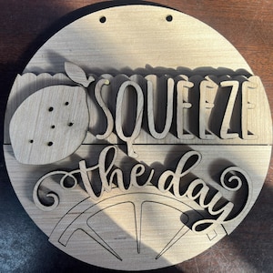 Squeeze the Day Door Hanger DiY | Door Hanger DiY | Door Hanger Kit | Paint Kit | Boutique Kit