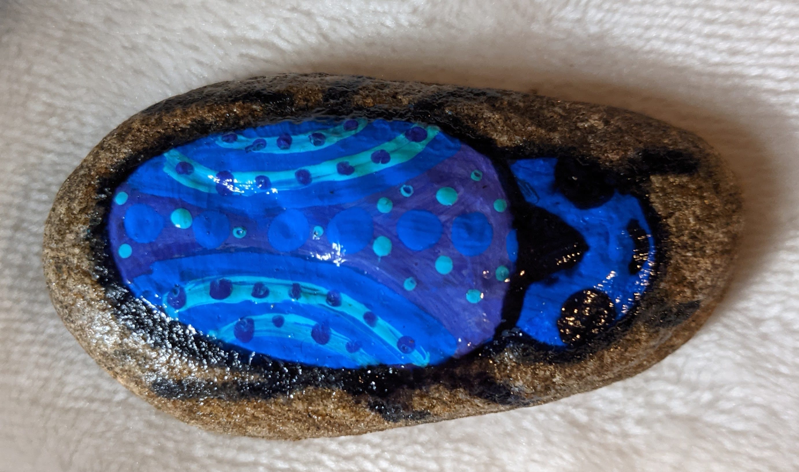 Painted Garden Bug Rocks - Etsy