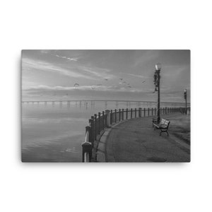 New Bern Waterfront Canvas, Union Point Park, B&W Canvas, North Carolina