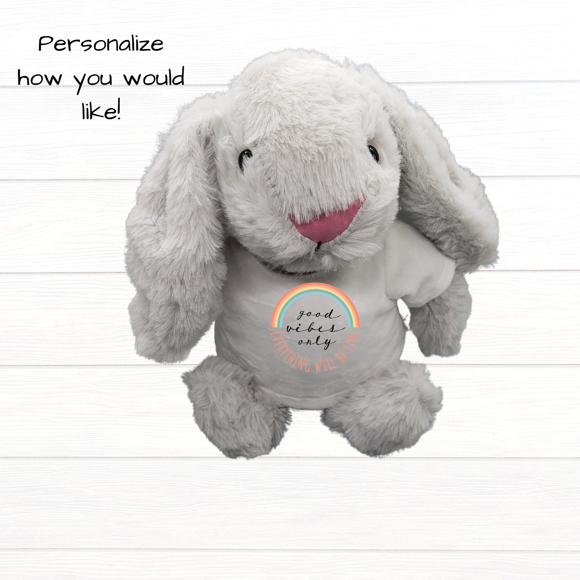 Custom Stuffed Puppy Personalized Tshirt for Stuffed Animal Etsy