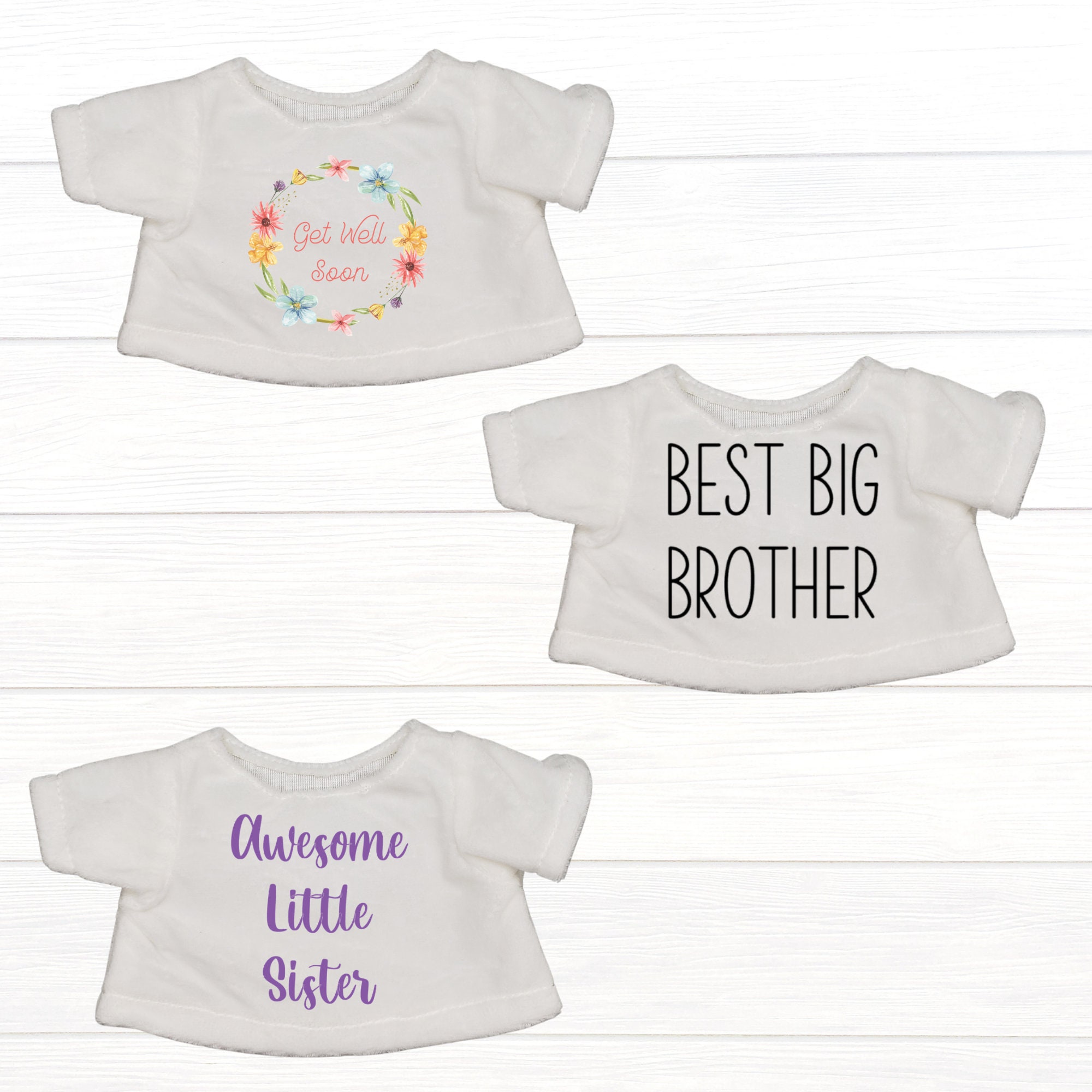 Custom Stuffed Puppy Personalized Tshirt for Stuffed Animal Etsy