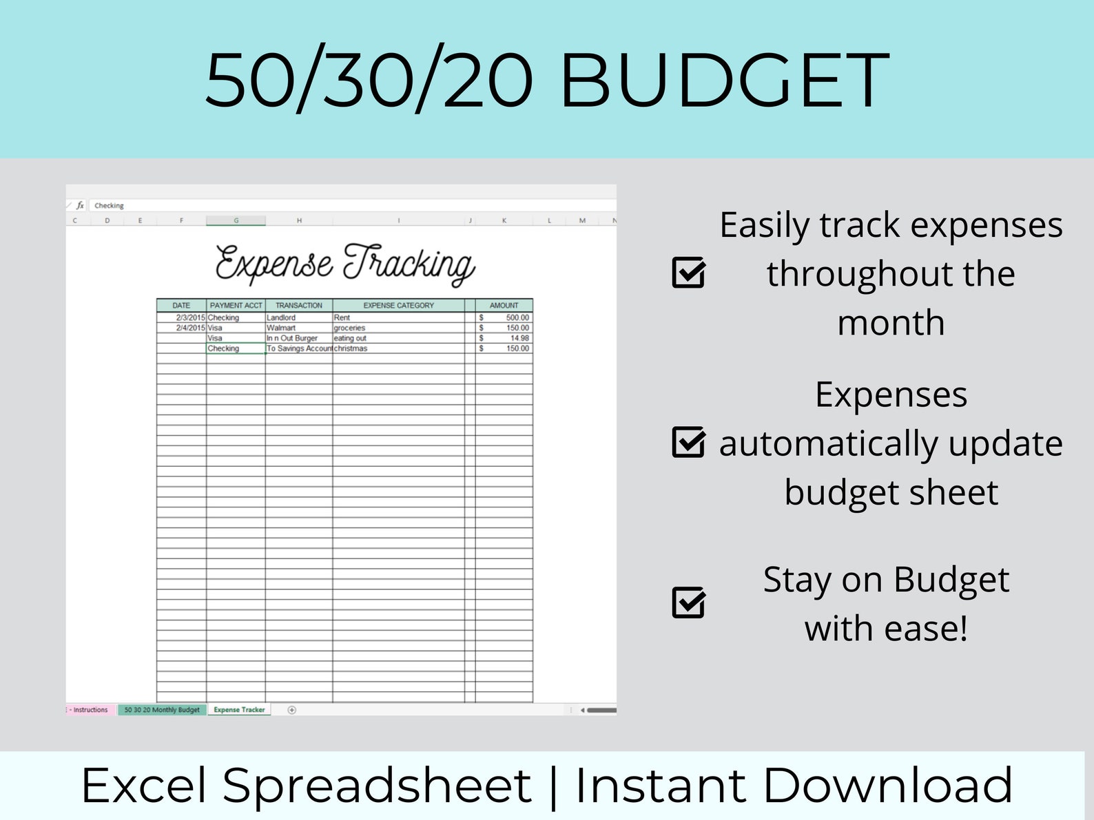 50-30-20-budget-excel-budget-template-50-30-20-rule-etsy