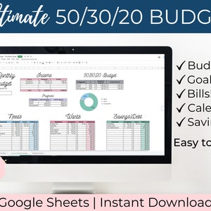 50 30 20 Budget - Google Sheets Budget - 50 30 20 Regel - Enkel Månadsbudget - Google Docs Budgetplanerare - Google Sheets