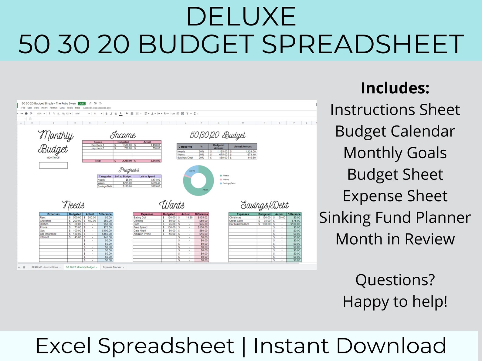 50 30 20 Budget Excel Budget Template 50 30 20 Rule Digital Budget 50-30-20-budget-excel-budget-template-50-30-20-rule-digital-budget
