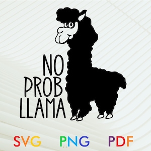 No probllama, Alpaca svg, No probllama svg, Alpaca png, No probllama png, Alpaca pdf, Alpaca pdf svg, Alpaca png, Lama svg, Lama png