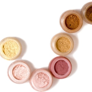 Pick 4 Makeup Sampler | Sensitive Skin Friendly Foundation, Setting Face Loose Powder & Concealer | Minimalist, Cruelty-Free Makeup Samples
