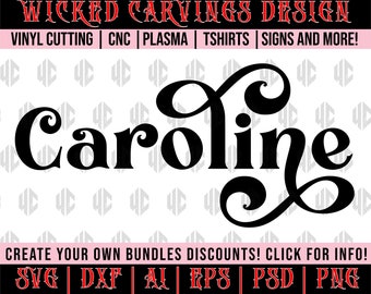 Download Caroline Svg Etsy