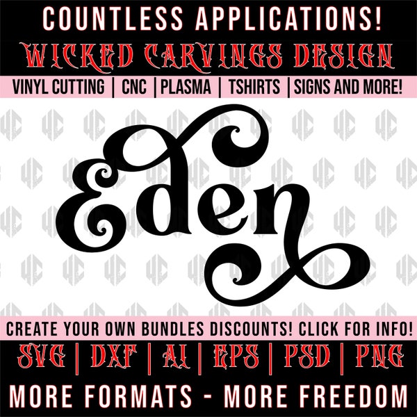 Eden Baby Name Sign Etsy
