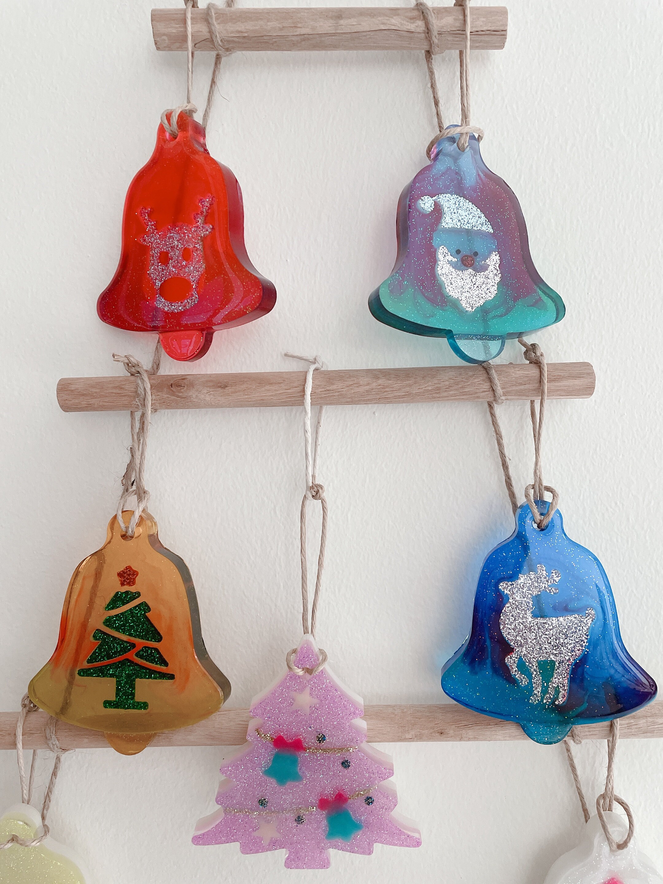 Christmas Ornaments Christmas Tree Decorations. Resin Etsy