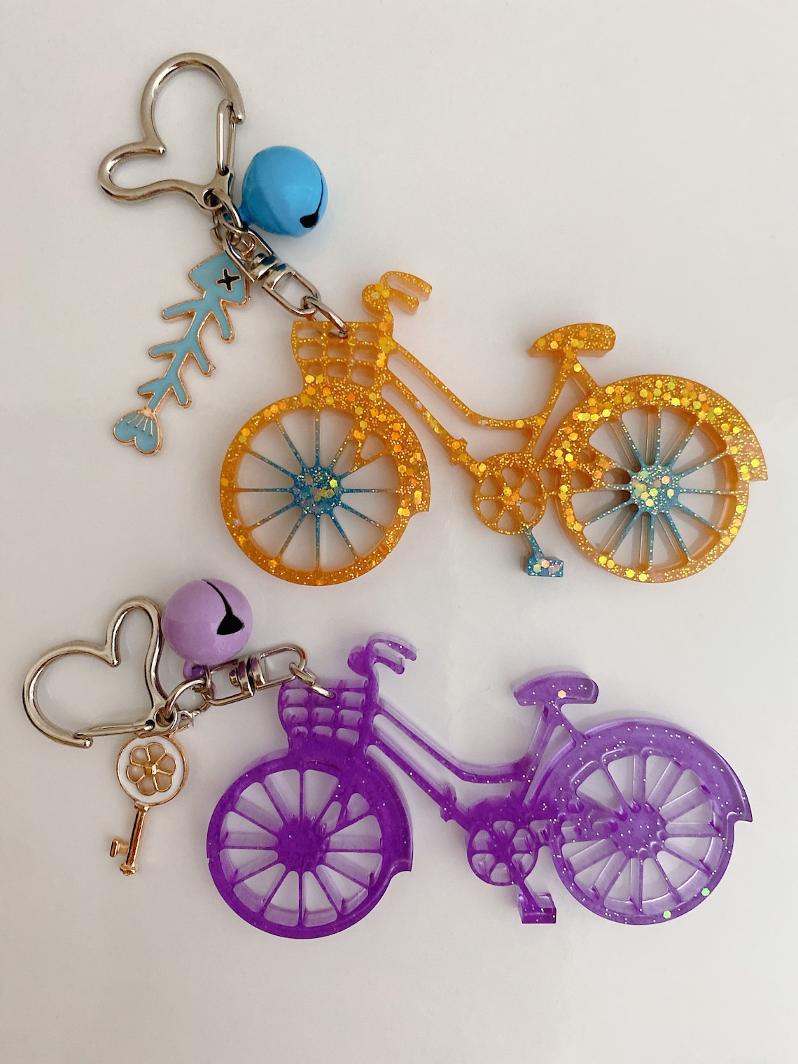 Bicycle Keychain Bicycle Keyring Handbag tag Backpack tag Etsy