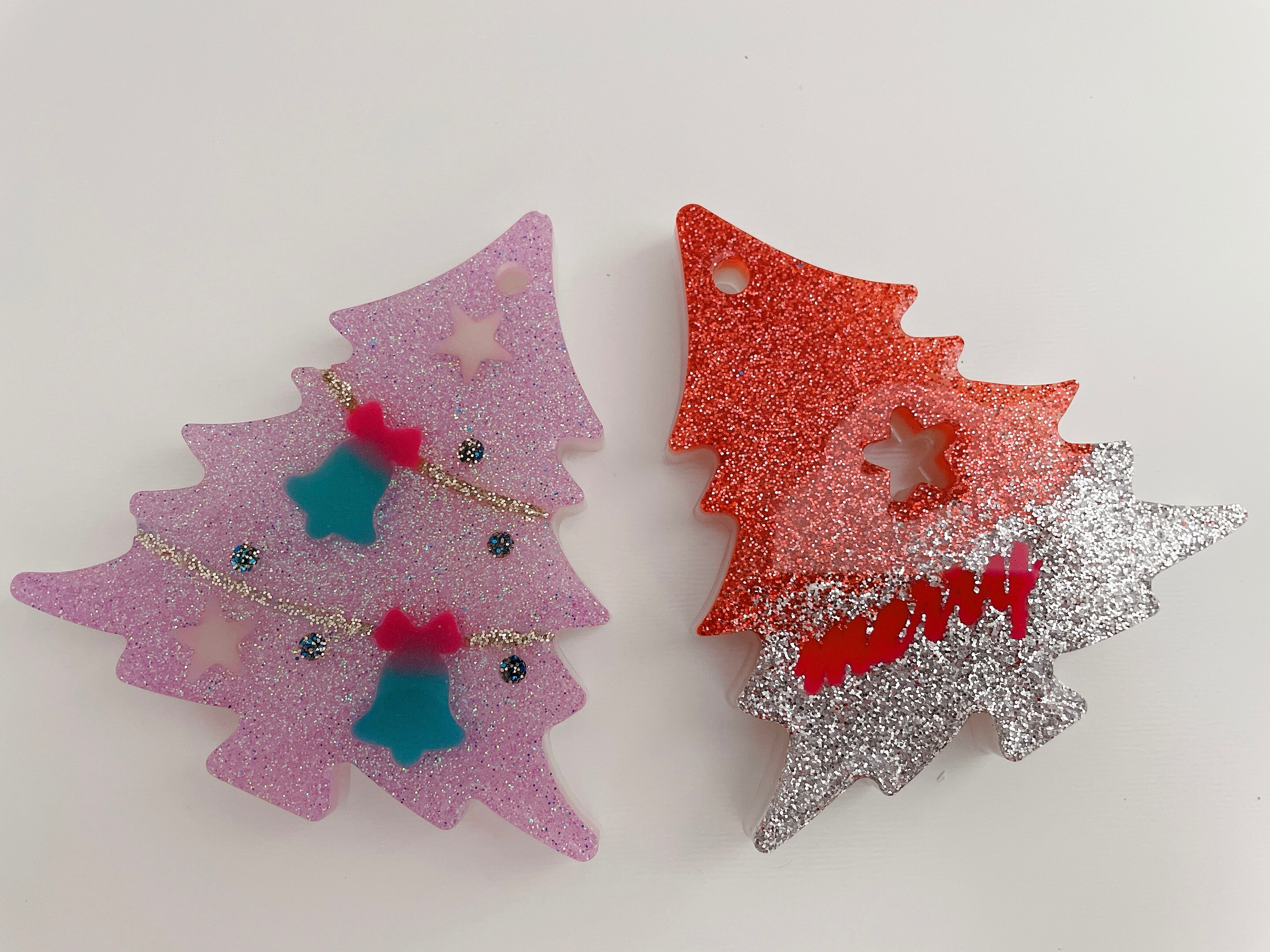 Christmas Ornaments Christmas Tree Decorations. Resin Etsy