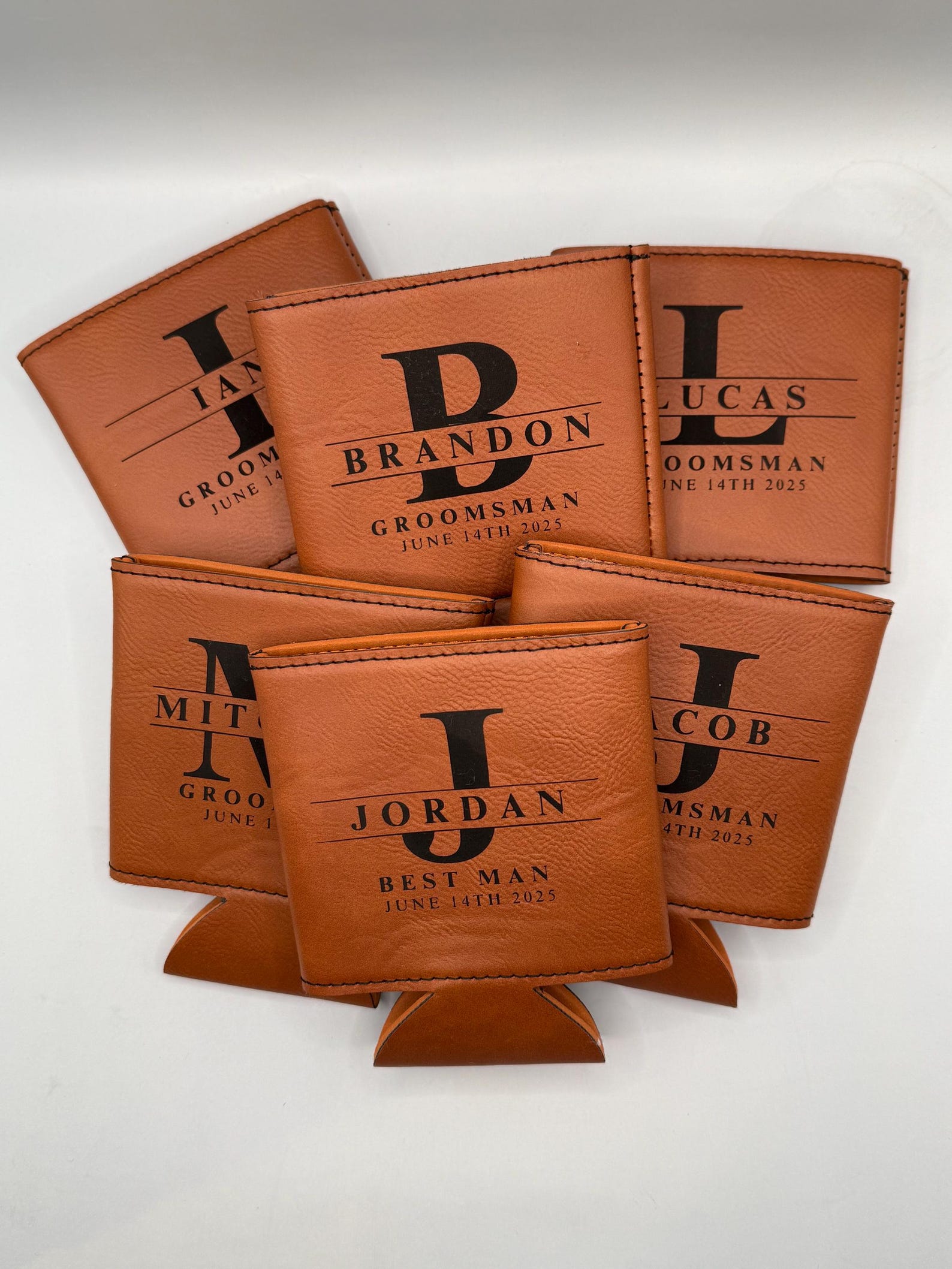 Groomsmen Can Cooler, Bridesmaid Gifts Personalized, Engraved Can ...