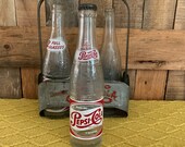 Vintage 1954 Sparkling Pepsi-Cola Bottle-It Satisfies-Canada Limited Montreal Quebec-10 oz-Antique Pepsi-Collectible Glass (Listing is 1)