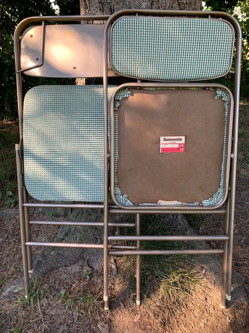 Rare Vintage Samsonite Chairs 1952set of 2MCM Folding Etsy