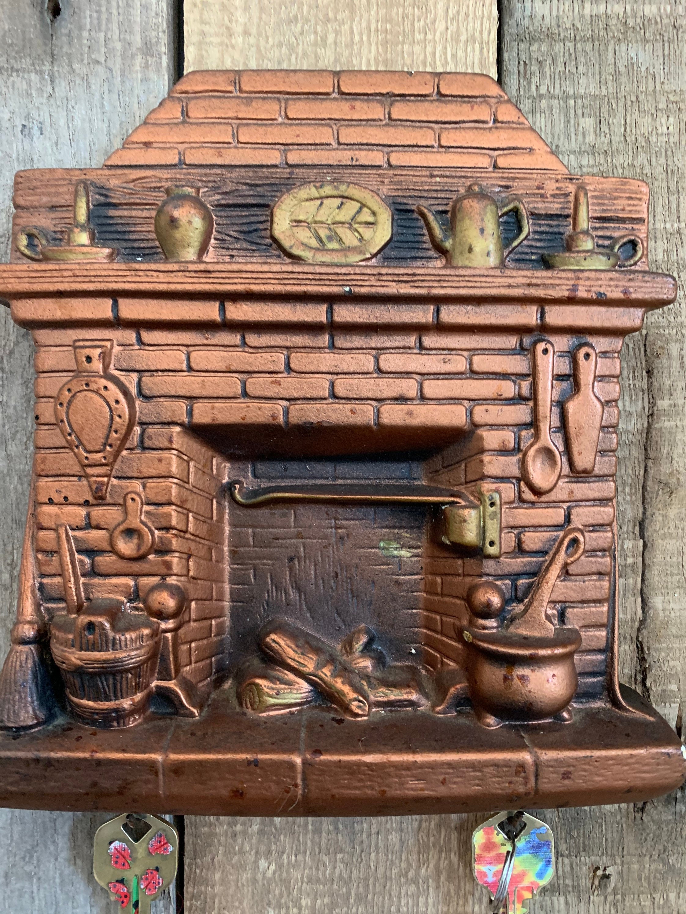 Hogar de mediados de siglo y chimenea hearth llave | Etsy