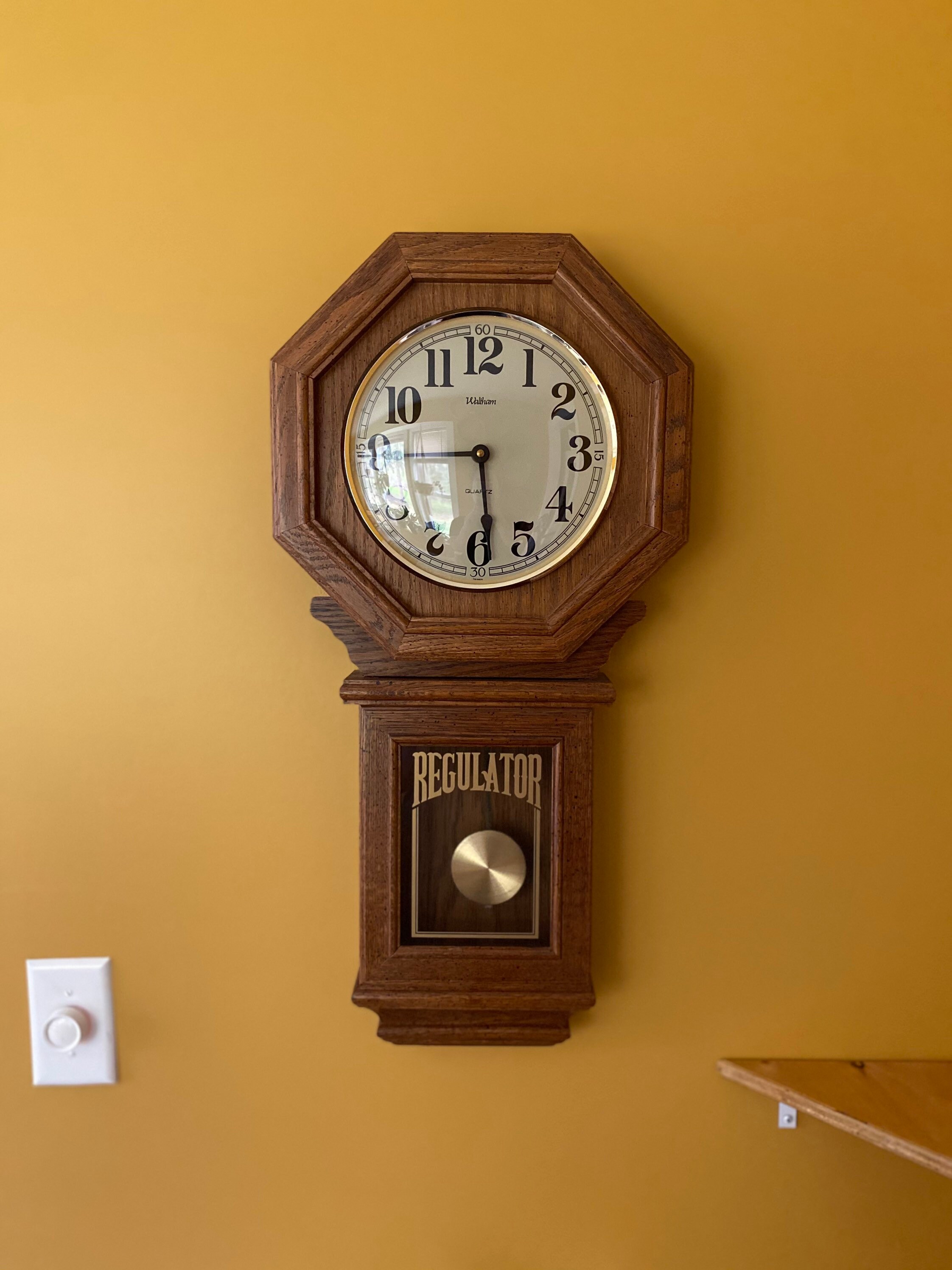 Antique Regulator Wall Clock for sale Only 2 left at 70
