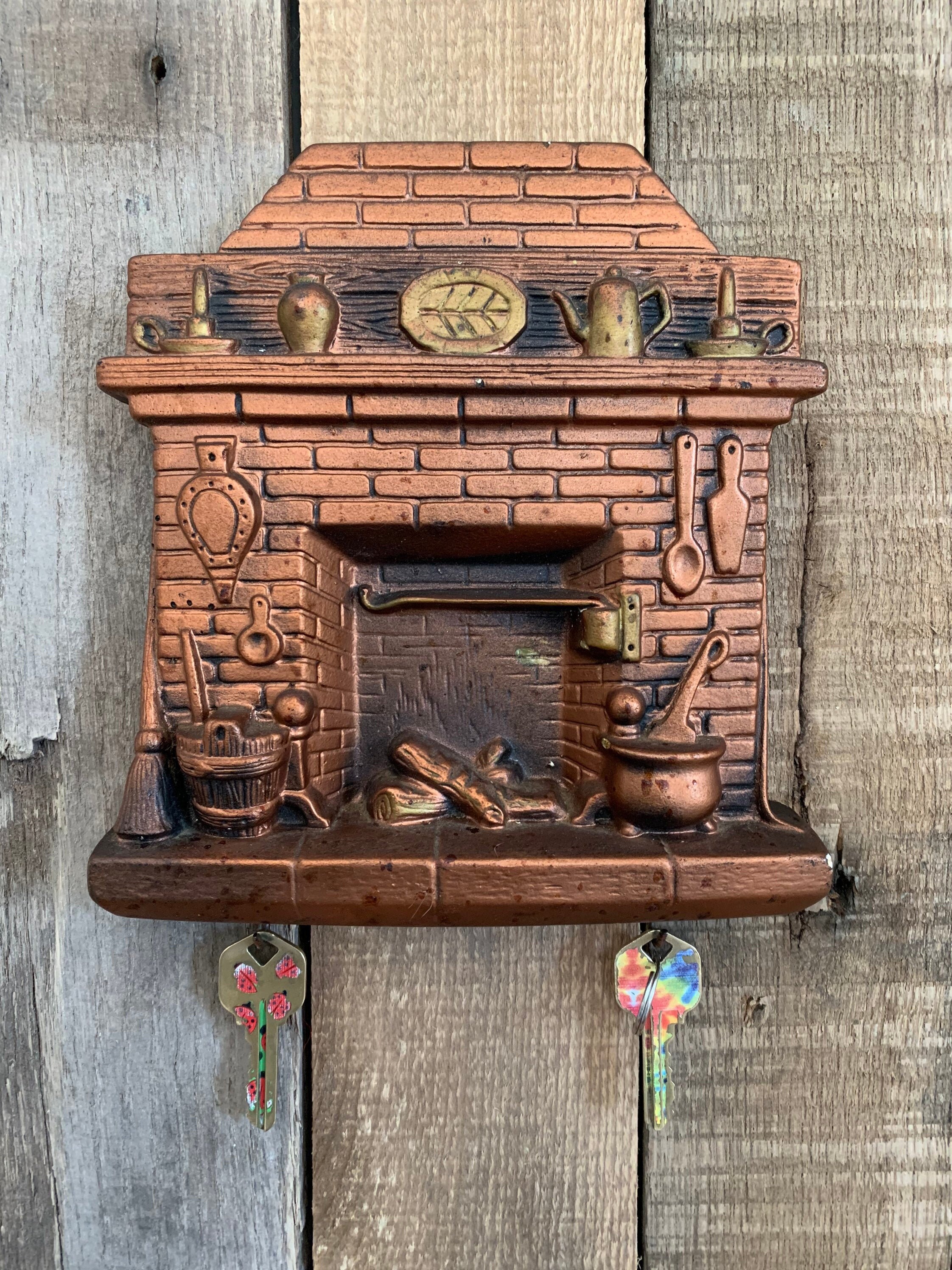 Hogar de mediados de siglo y chimenea hearth llave | Etsy