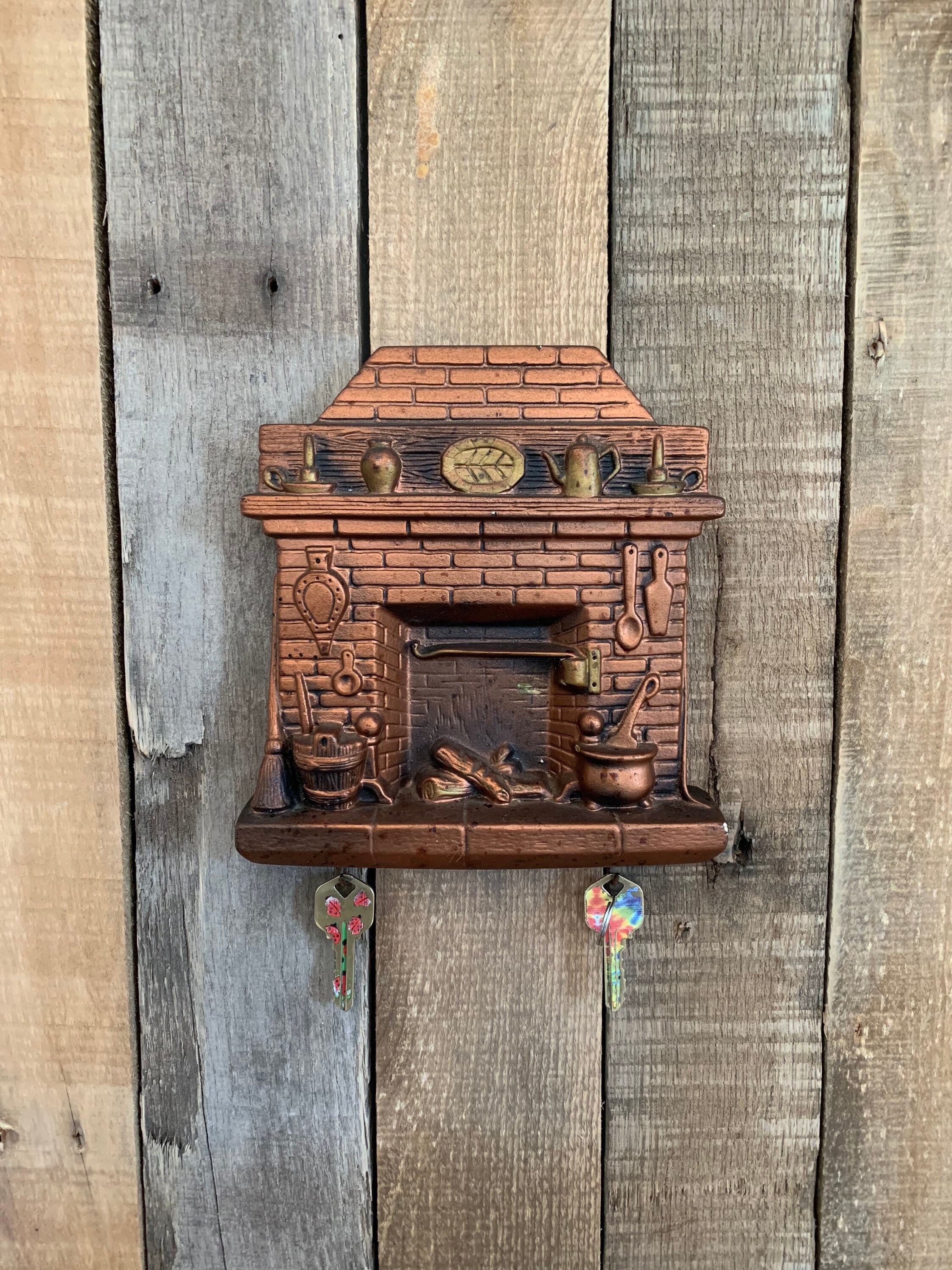 Hogar de mediados de siglo y chimenea hearth llave | Etsy