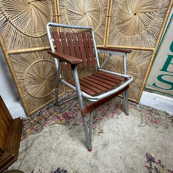 Redwood Fold Chair Etsy