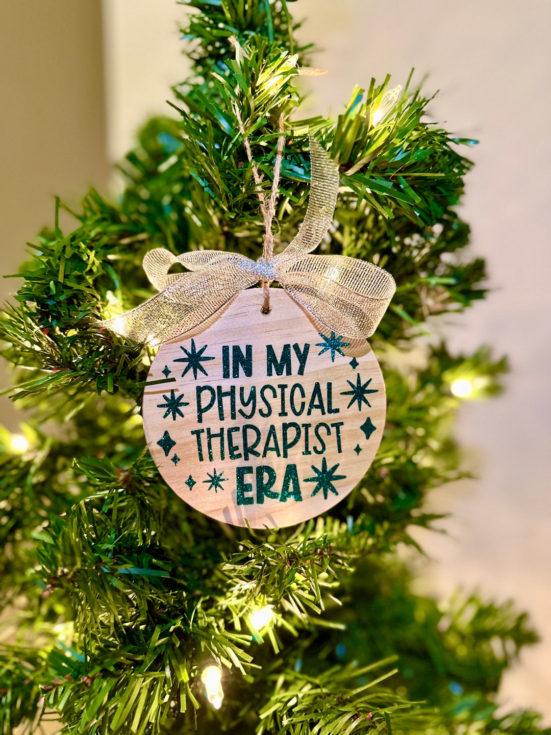 In My Physical Therapist Era Ornament Physical Therapist Etsy