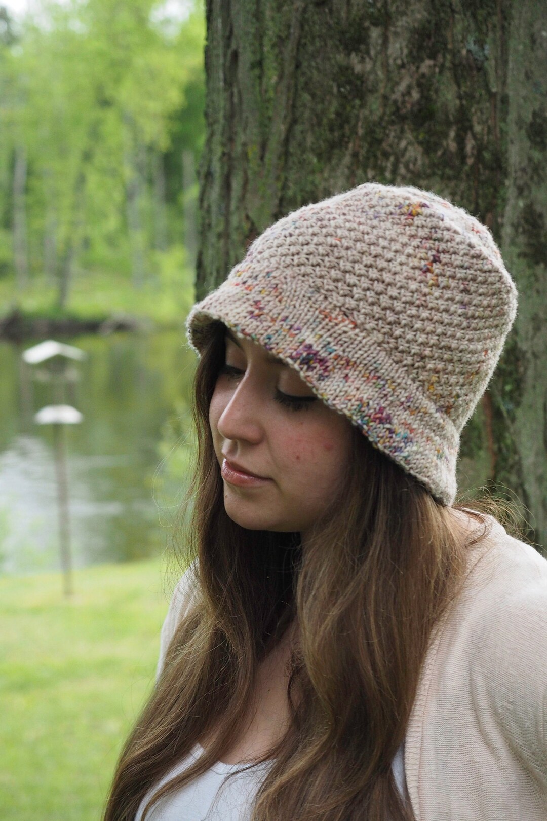 Bucket Hat Knitting Pattern Bucket Hat Women Knit Pattern Boho Etsy