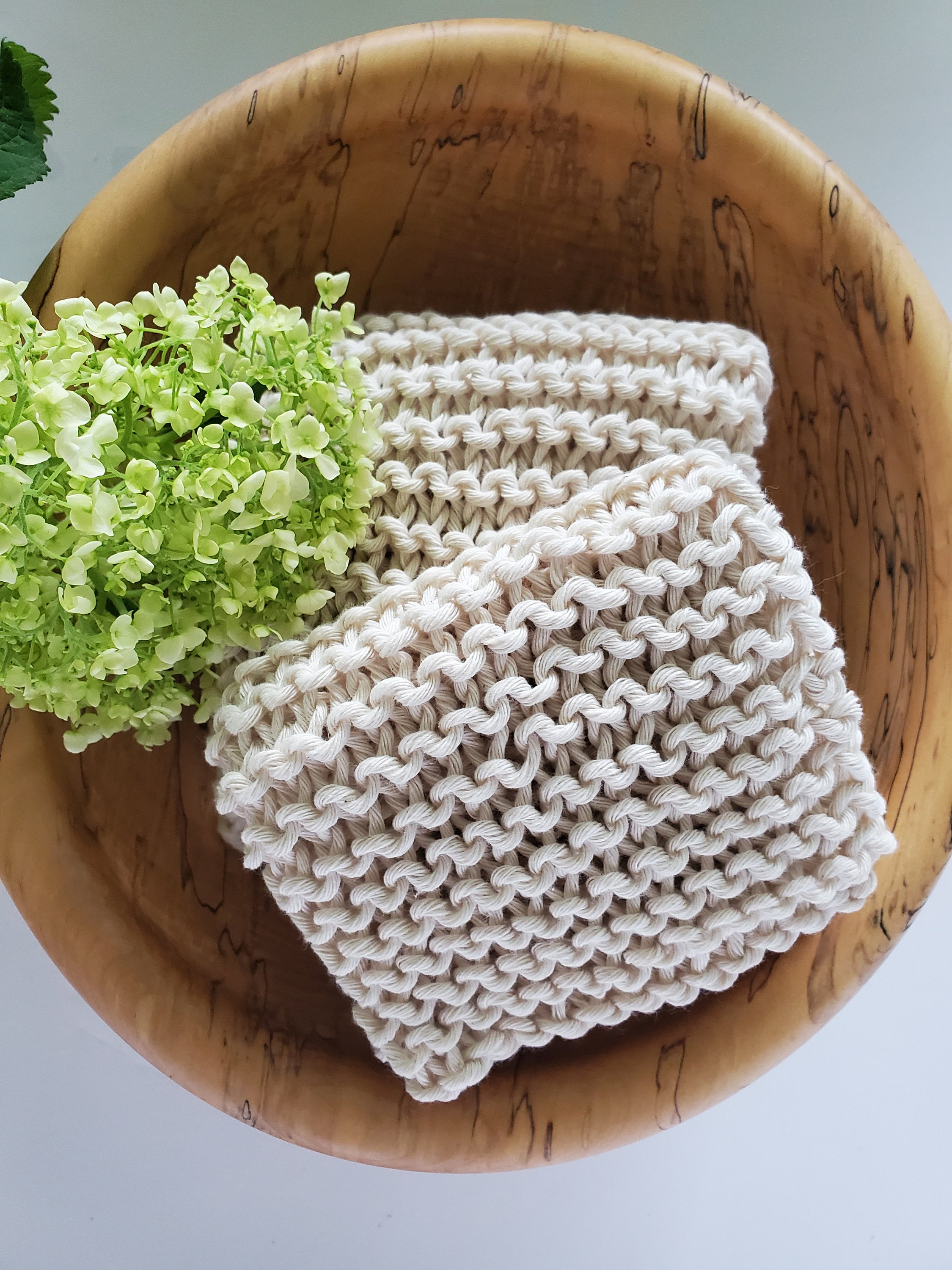 Easy Knitting Pattern Dish Towel Knitting Pattern Dish Cloth Etsy