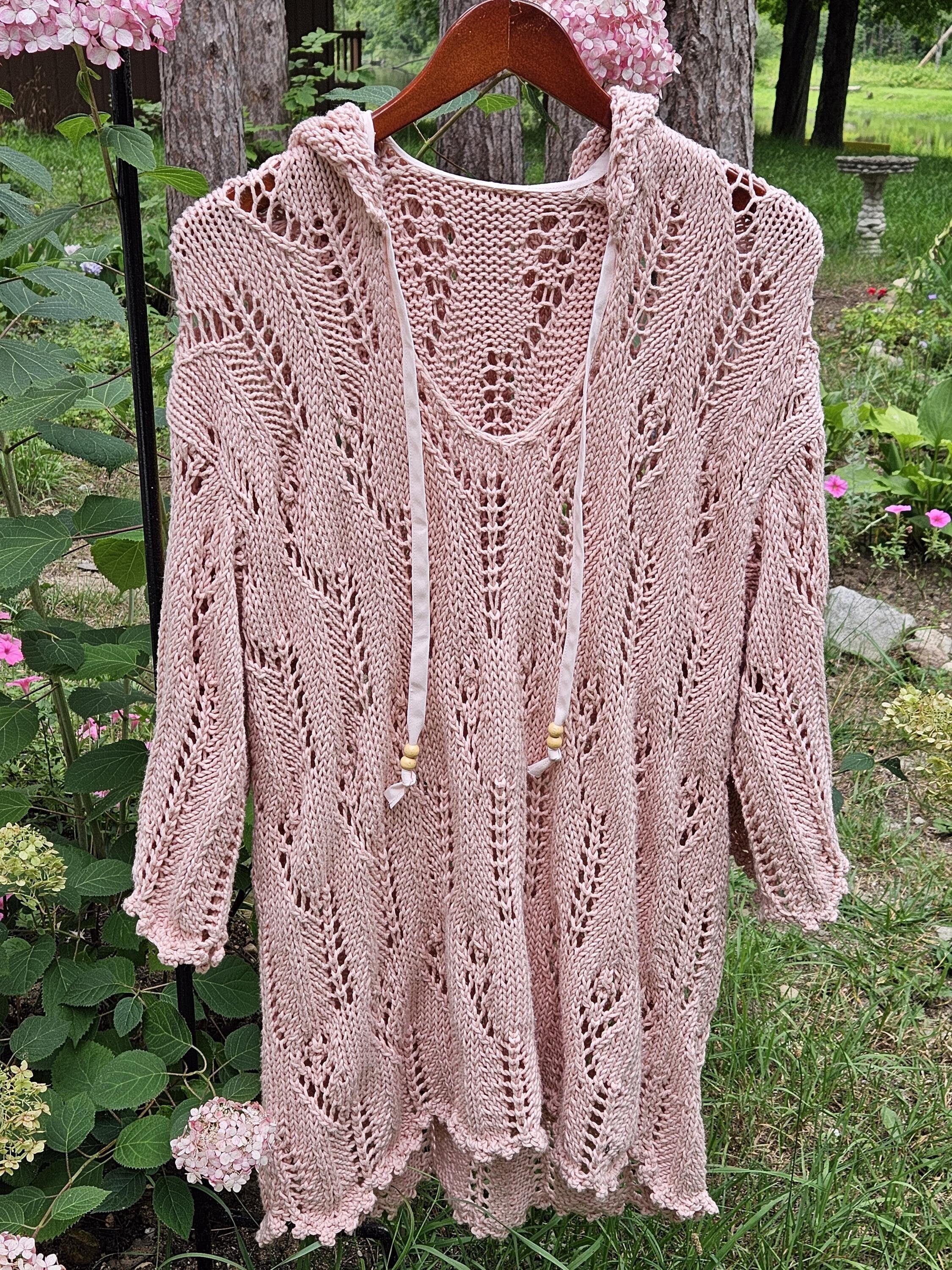 トップス Vintage hand knit multi pattern Vintage Knitting Pattern Womens Retro Dolman Batwing Sweater