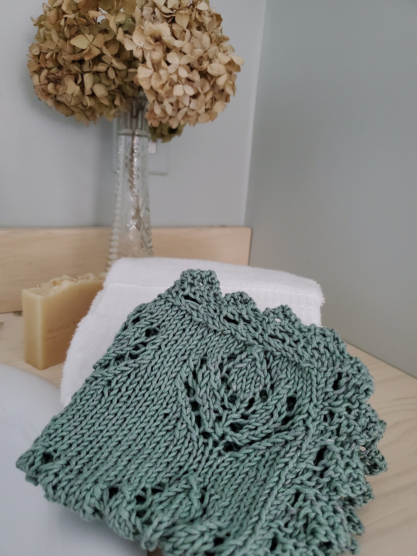 KNITTING PATTERN Face Cloth Knitting Pattern Hand Knit Face Etsy