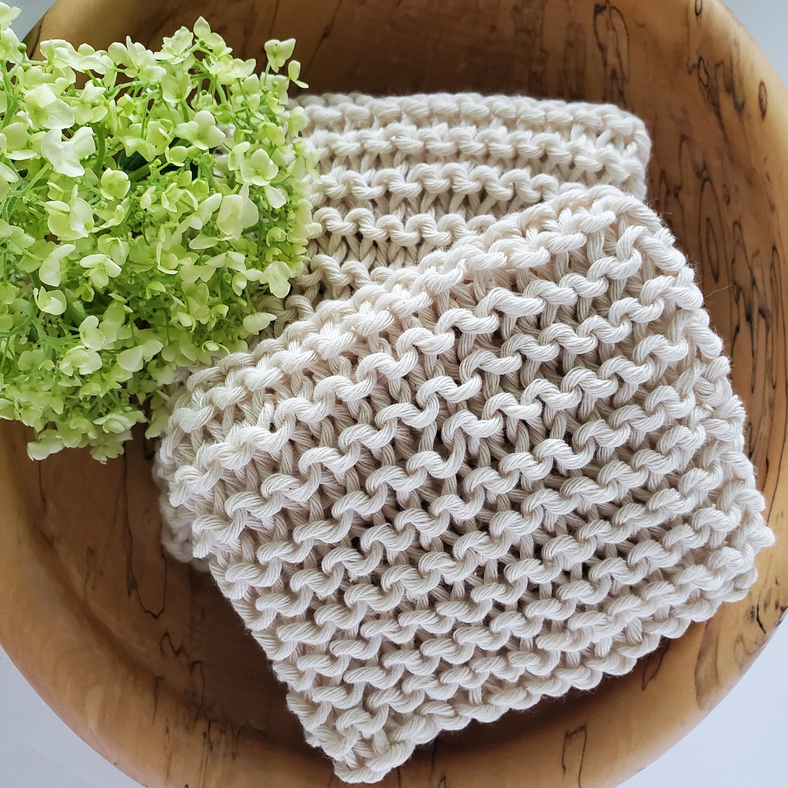 Easy Knitting Pattern Dish Towel Knitting Pattern Dish Cloth Etsy