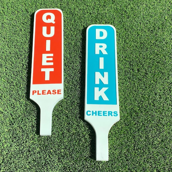 Golf Quiet Please Paddle - Etsy