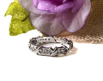 Sterling Silver 925 Adjustable Ring