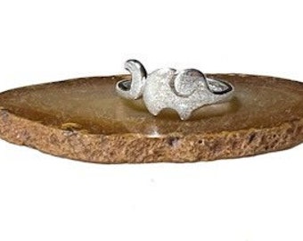 Sterling Silver 925 Elephant ring