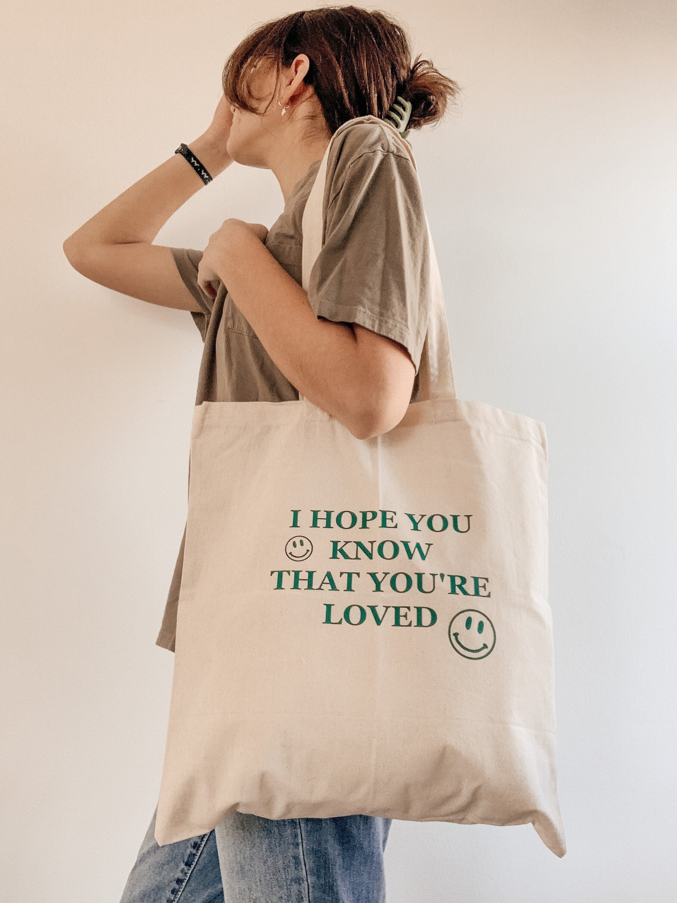 Flower Girl Tote Bag Custom Tote Bag Dance Recital Gifts 