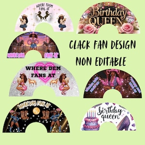 Where them fans at  Clack Fan png Canva Clack Melanin cowgirl Girl Fan Design Png Sublimation Clack Fan Design Ready To Print Design