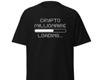 Crypto millionnaire en téléchargement t-shirt, passionné cryptos t-shirt, trader crypto t-shirt, crypto drôle t-shirt, investisseur t-shirt
