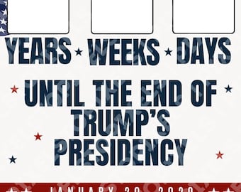 Trump Out of Office Countdown