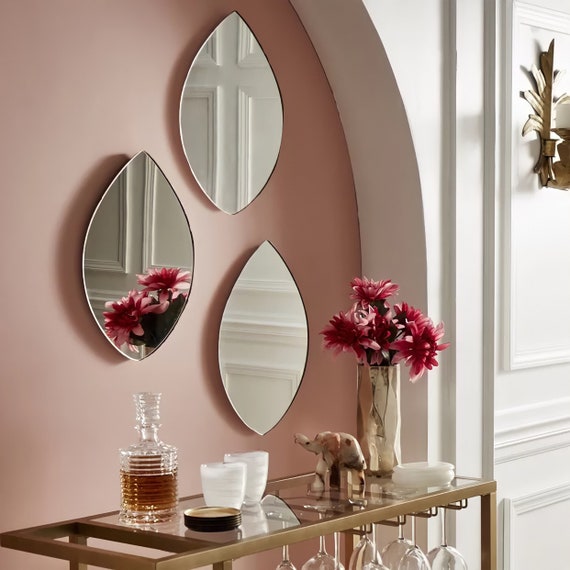 Metal Irregular Wall Mirror