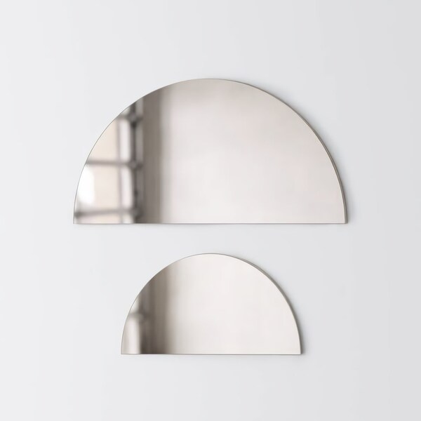 Half Circle Mirror Etsy