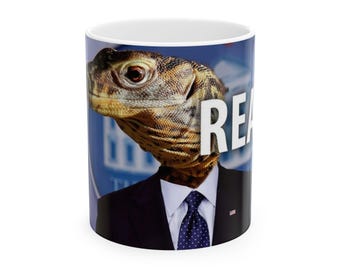 Lustige Reptilianer Verschwörung Tasse, Alien-Liebhaber Geschenk, UFO-Enthusiasten Tasse, Seltsame Kaffeetasse, Akte X Fan Geschenk, Areal 51 Neuheit Tasse