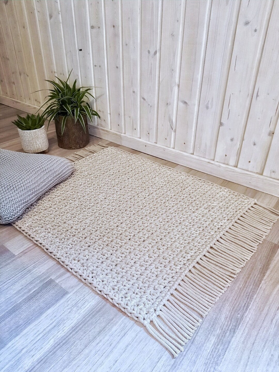 Quick Crochet Rug Patterns Crochet Pattern for a Quick Crochet Rug feels Like Home - Etsy