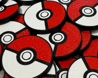Poke Ball TCG Counter Token - Ability Used - Standard Size