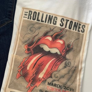 Tokio Stones t-shirt /Unisex tee/ vintage feel/White