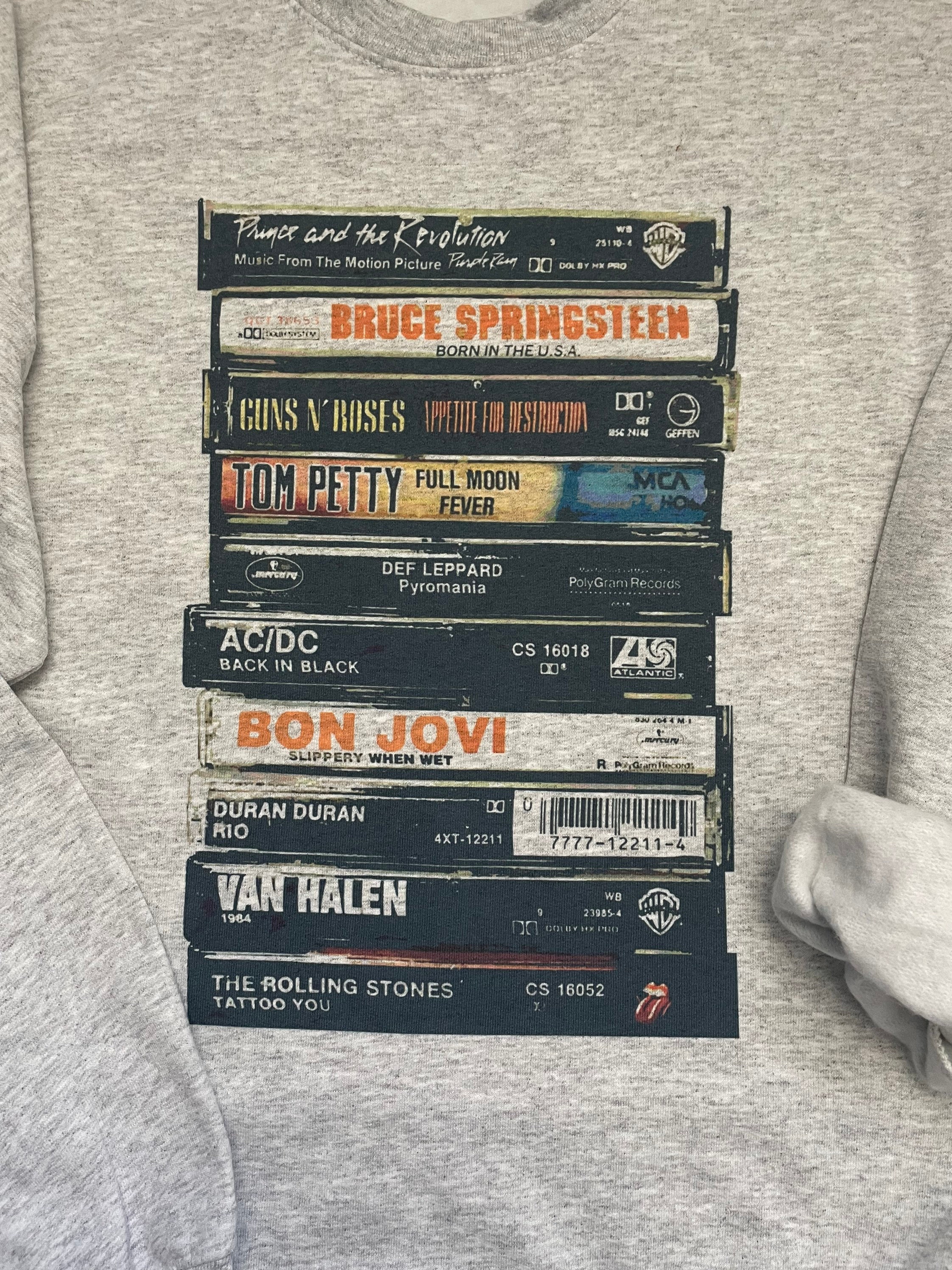 Discover Rock Cassettes Sweatshirt