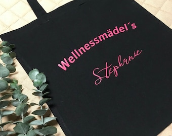 Baumwolltasche Einkaufen Tasche nachhaltig individuell personalisiert Wunschgravur Geschenk Name Geburtstag handmade Plottern Weihnachten