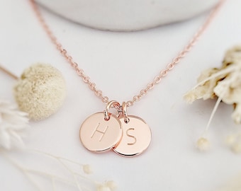 Custom initial necklace, necklaces for women, gifts for her, gift for mum, couples gift, bridesmaid gift, bridesmiad necklace, birthday gift