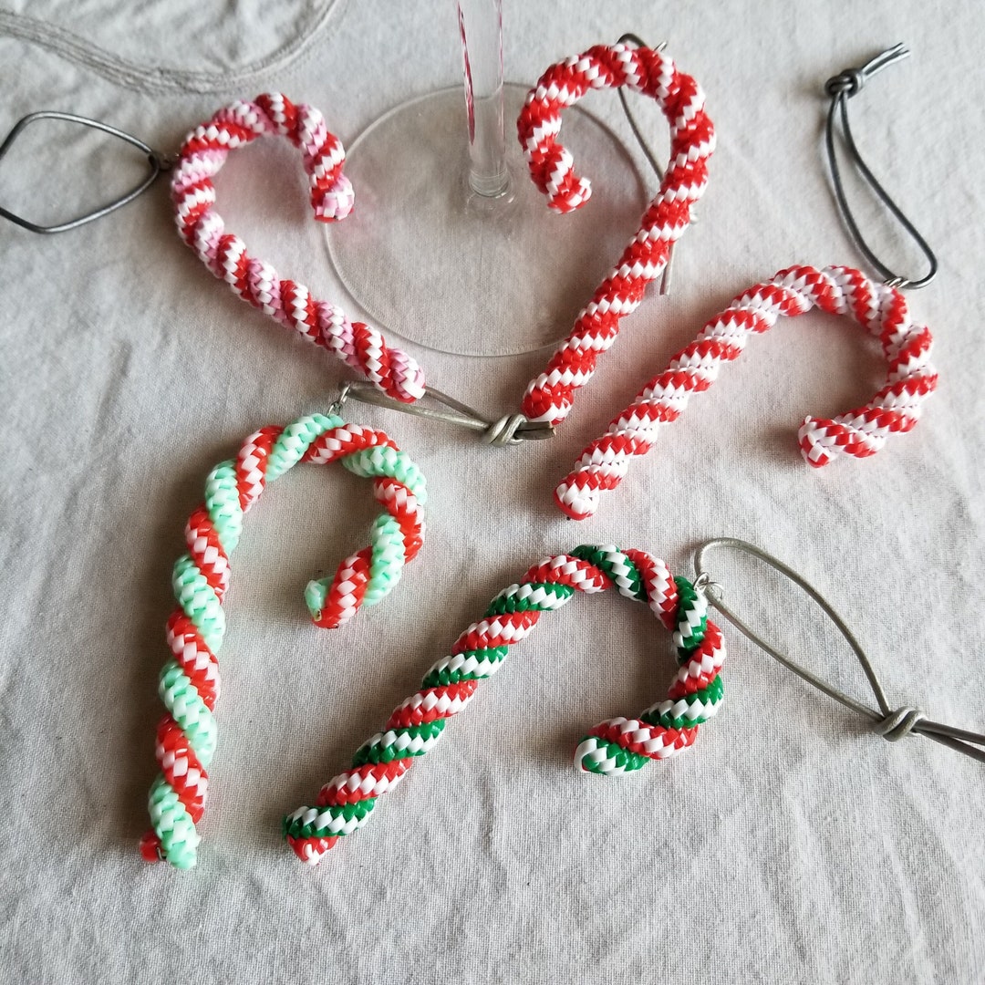 Mini Candy Cane Christmas Ornament - Etsy