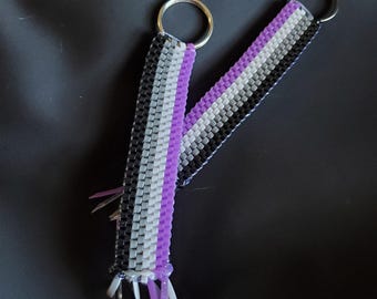ACE Pride Flag Keychain