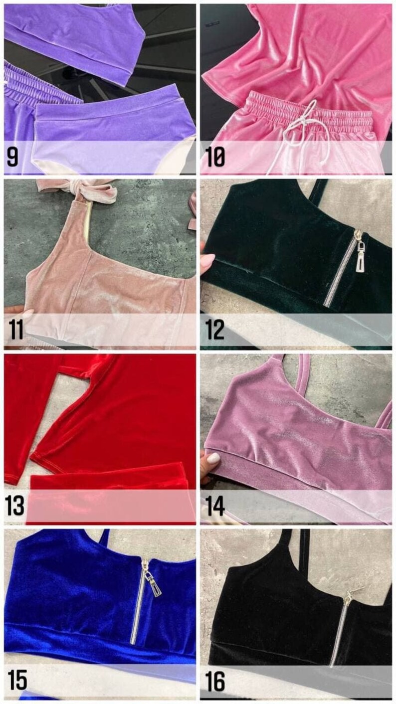 Velvet Pole Dance Set Pole Dance Costume Pole Dance Outfit Etsy