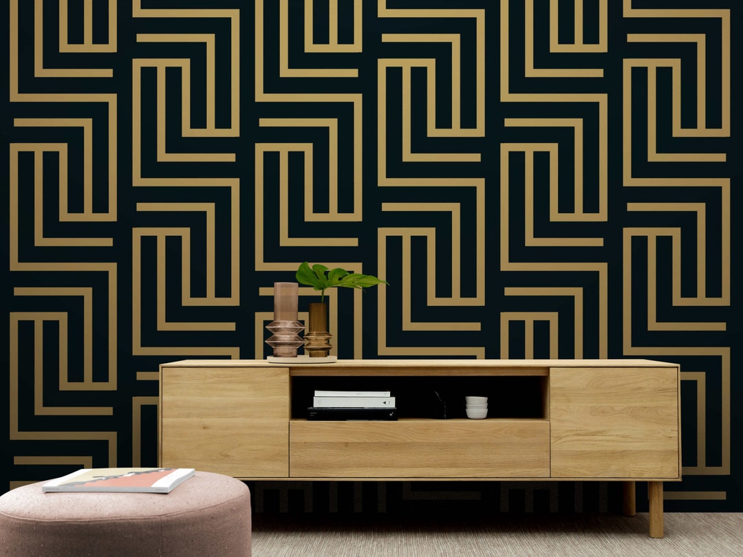 3D Wallpaper Grometric Wall Mural Peel and Stick Art Wallpapers Wall ...